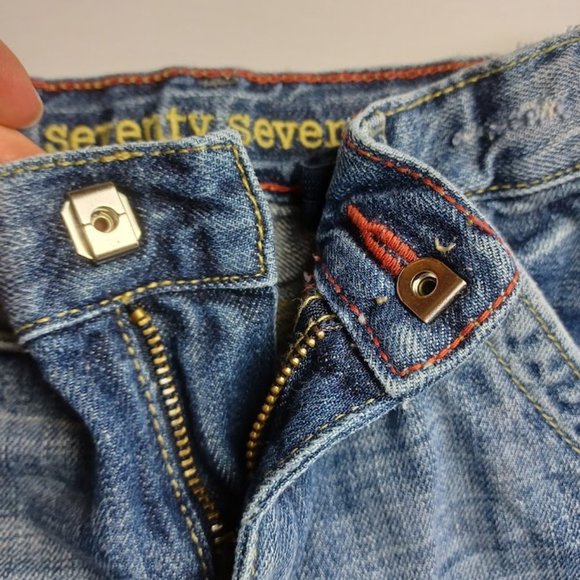 Seventy Seven  Kids Jeans -  American Eagle - 3T - Distressed - Carpenter - EUC - Picture 2 of 10